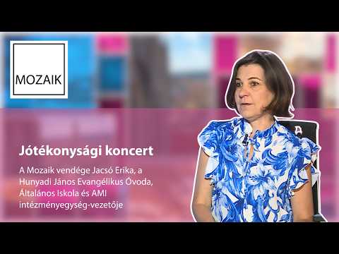 Mozaik – Jótékonysági koncert – vendég: Jacsó Erika