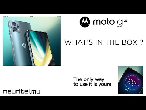 UNBOXING MOTOROLA G23