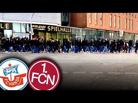 When 300 Nuremberg fans showed up in Rostock in the morning... | Ultras Storytime