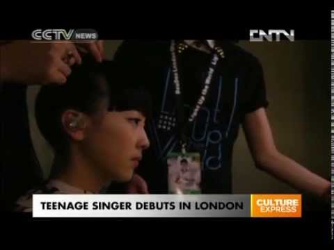 Declan Galbraith 8th August, 2012 "DouDou London Olympic Concert" CCTV News