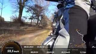 preview picture of video 'R1200GS LC offroad Nähe Schwerin in Mecklenburg'