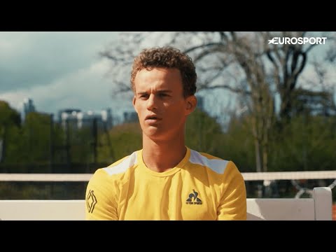 TENNIS - Luca Van Assche : "J'ai commencé le tennis par un stage, j'ai bien aimé"