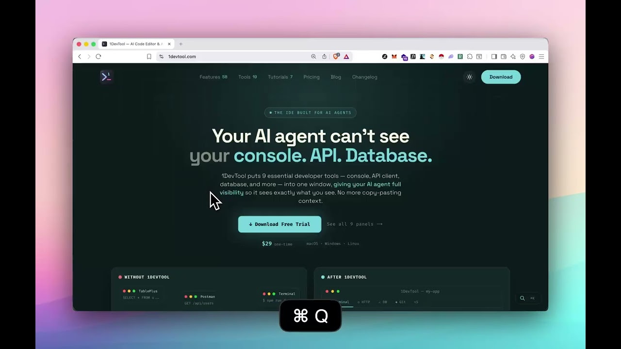 Never Lose Your AI Session Again — Persistent Terminals in 1DevTool ...