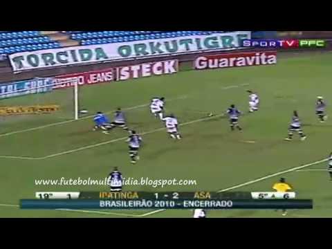 Ipatinga 1:2 ASA - Série B 2010 - 4ª Rodada