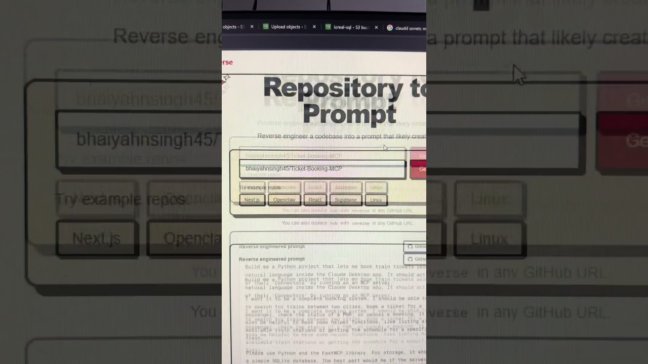 GitHub Repo Clone Prompt #coding #ai #github