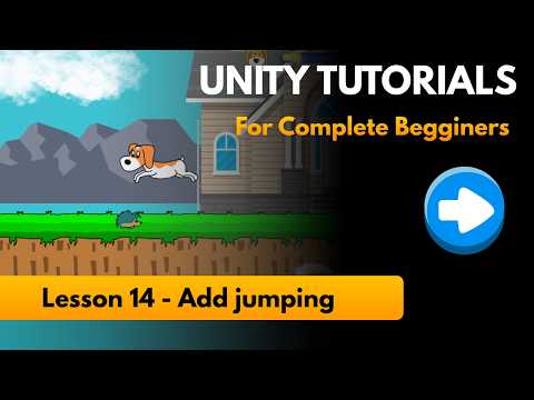 Unity 2D Tutorials for Complete Beginners - Lesson 14: Add Jumping