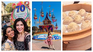 Girls Roadtrip to Disneyland/DCA | 70th Anniversary Celebration | 1st Time at Din Tai Fung