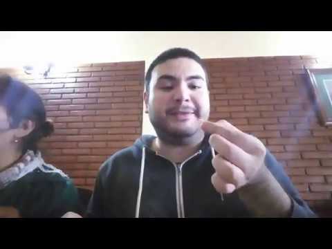 Comiendo bacalao con Juliana