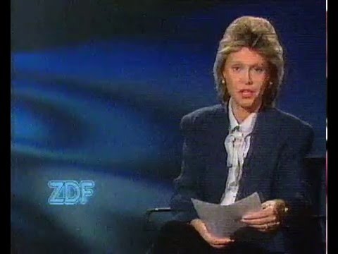 Ansage Komödie "Frühstück im Doppelbett", ZDF 14.11.1987 20:15 Uhr
