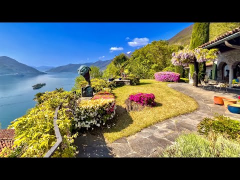 Zu renovierende mediterrane Villa an Toplage mit 180° Seeblick in Ronco sopra Ascona zu verkaufen