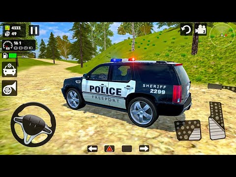 Offroad Cadillac Escalade - Police 4x4 SUV Driving Simulator - Android Gameplay