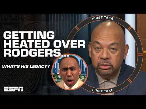 Stephen A. & Michael Wilbon GET INTO IT over Aaron Rodgers' legacy 🔥 | First Take