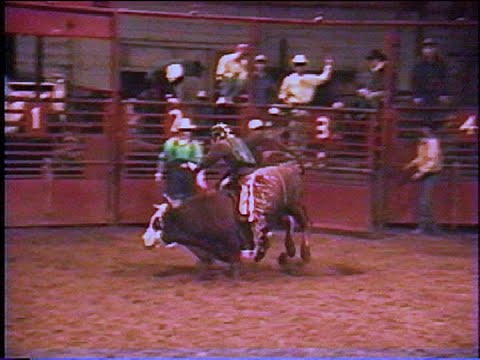 Chad Bull Riding at Kow Bell in Mansfield, TX