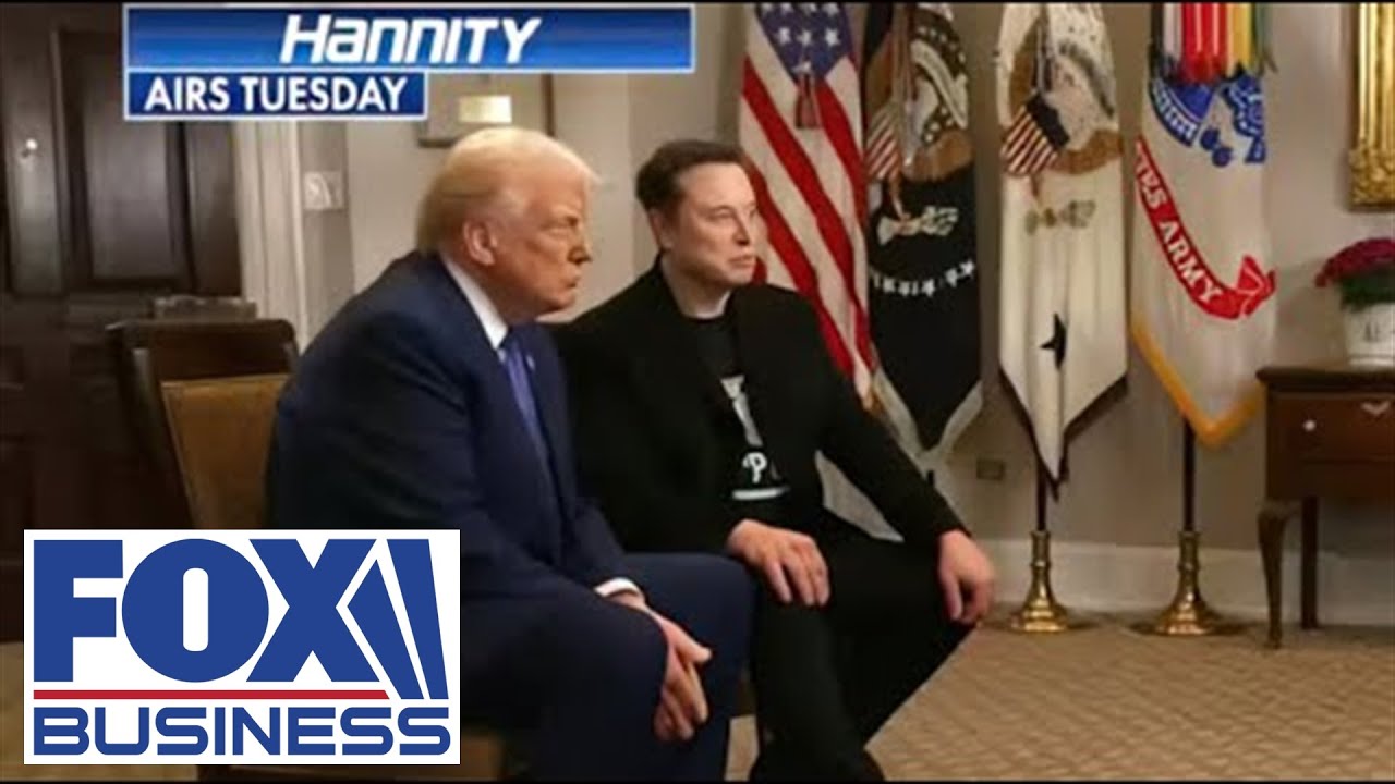 Trump, Musk tell Fox News’ Hannity that the public is ‘trying to drive [them] apart’