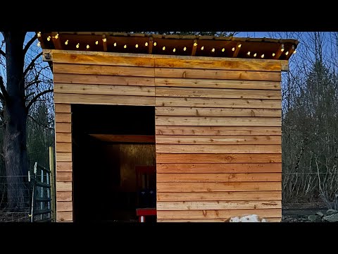 , title : 'Building a Goat Barn for under $200 | Homestead |Wild Rose Farm'