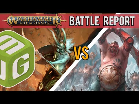 Sylvaneth vs Ogor Mawtribes Age of Sigmar Spearhead Battle Report Ep 5