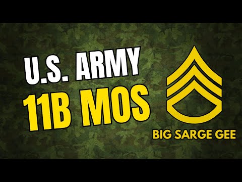 US Army 11B MOS | Infantryman