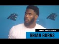 Brian Burns talks about applying pressure on defense