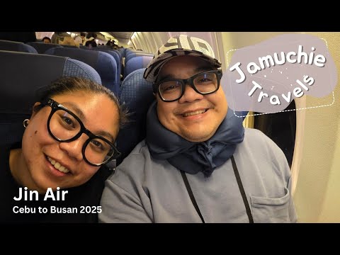Jam Eats The World - Travel to Busan via Jin Air from Cebu 2025