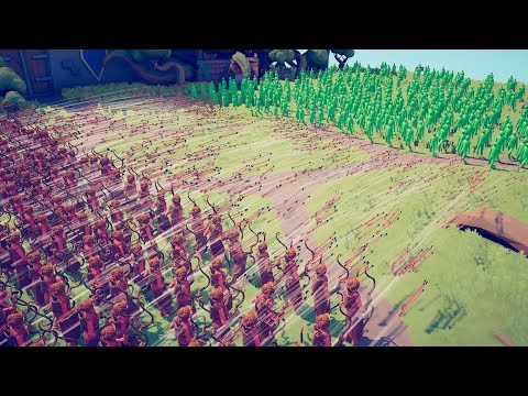 ALL ARCHERS vs ZOMBIES INVASION - Totally Accurate Battle Simulator TABS