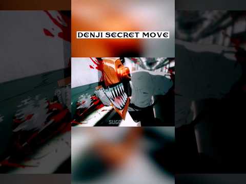 Denji's SECRET MOVE! 💥 [Chainsaw Man Edit] 🔥 #shorts #anime