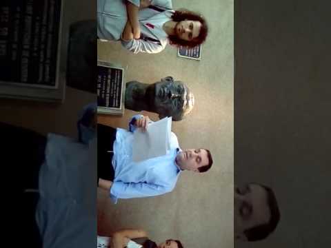 VÍDEO COMPLETO, som e qualidade ruim - Cancellier lê nota contra aumento para terceirizadas(os)