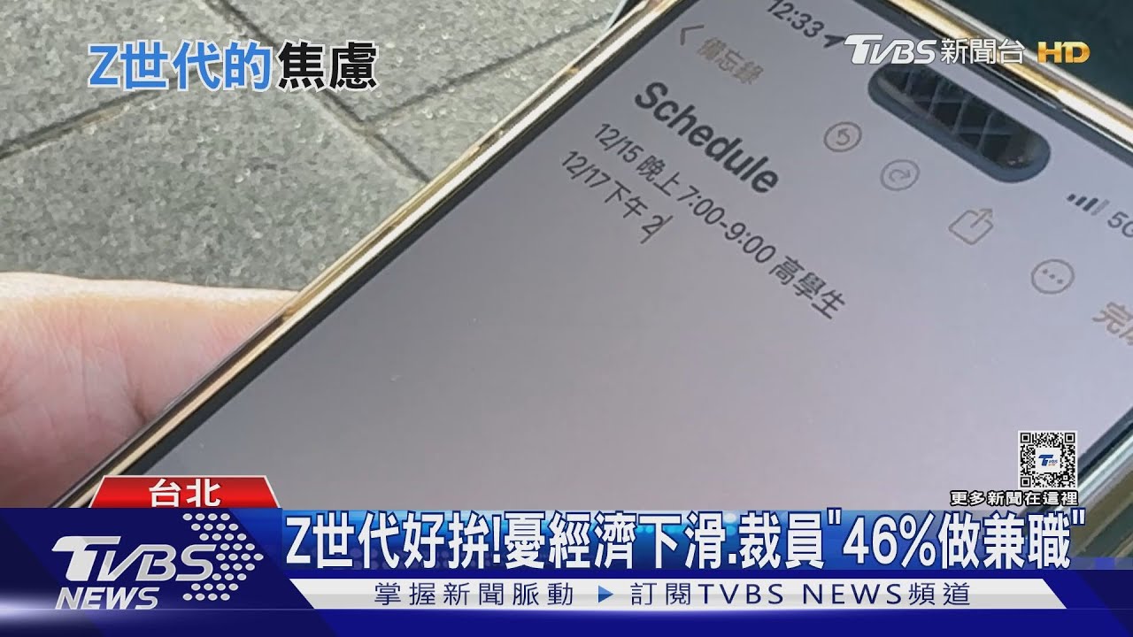 46%Z世代為生活努力兼職 狠甩「職場負面詞」