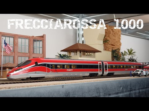 Stunning A.C.M.E. Frecciarossa 1000 - High Speed Train - 400 kph
