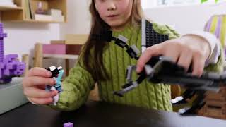 LEGO® Minecraft™ 21264 Drak z Enderu a loď z Endu