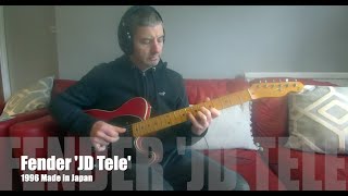 Video thumbnail for FENDER 'JD Tele' Made in Japan. Jerry Donahue: In Depth Guitar Sound DEMO/Telecaster by Mark Stuart GUITARIST