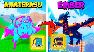 I GOT the Kitsune and Dragon Colors in Blox Fruits!