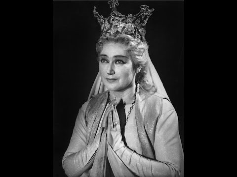 Milada Šubrtová: Euch Lüften, die mein Klagen (Lohengrin) - Prague 1966 (sung in Czech)