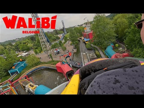 Walibi Belgium - Flashback Onride POV 4K