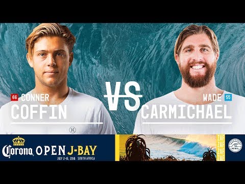 Conner Coffin vs. Wade Carmichael - Quarterfinals, Heat 1 - Corona Open J-Bay - Men's 2018