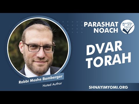 Shnayim Yomi - Noach - Rabbi Moshe Bamberger - DvarTorah