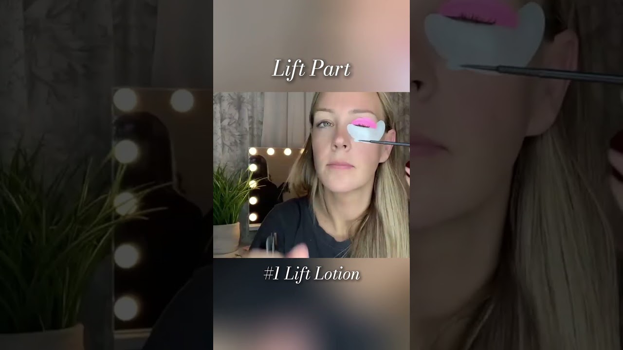 Step by Step Tutorial: Lash Lift and Tint