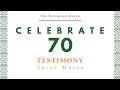 Sarah Mutua Testimony Navs Kenya Celebrate 70