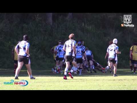 2016 NHRU Round 5 Premier 3 Highlights - Nelson Bay Gropers V Lake Macquarie Roos