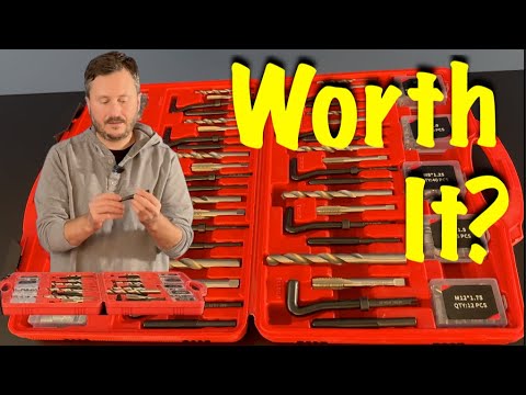 Helicoil Thread Repair Kit - How To Fix Stripped Threads