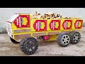 How To Make Easy Matchbox Craft Ideas 6 Tires Truck Toy Doodle Matchcraft