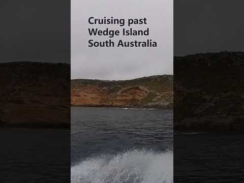 Thumbnail for cruising in boat past wedge island in South Australia  #fishing #fishingboat #boatlife