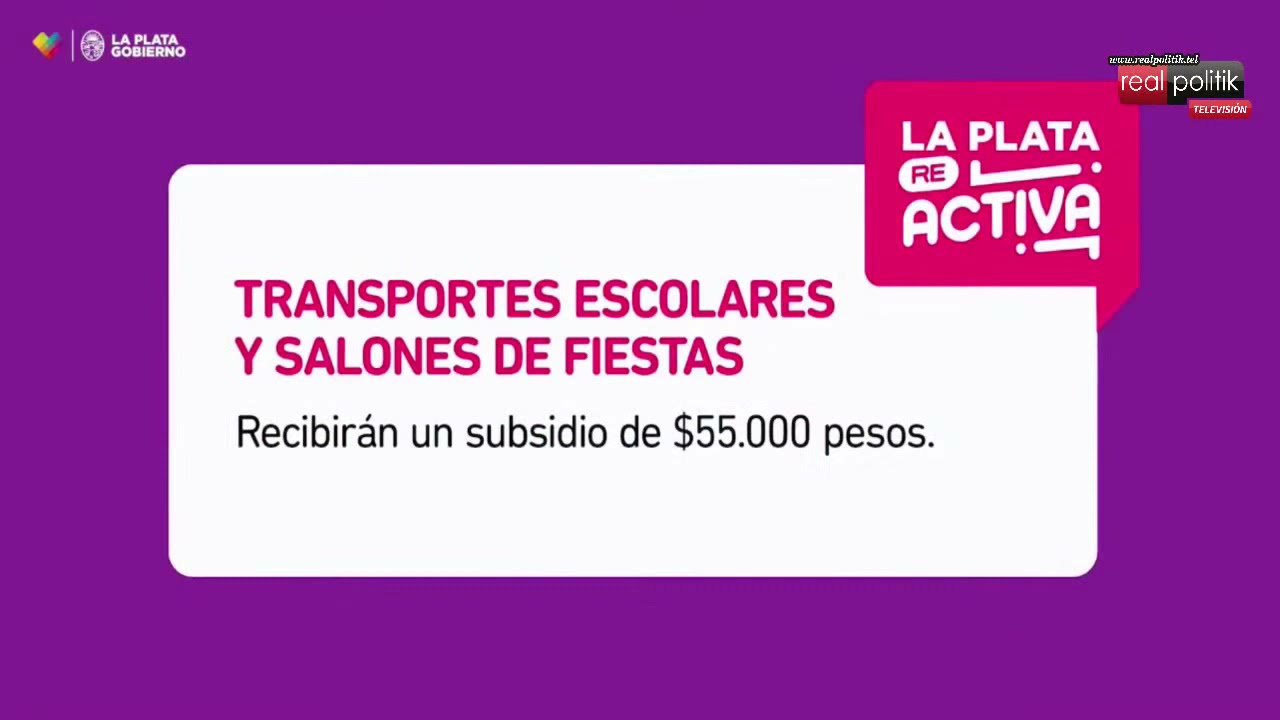 La Plata: Garro impulsó un programa de incentivo a inversiones y reactivación económica
