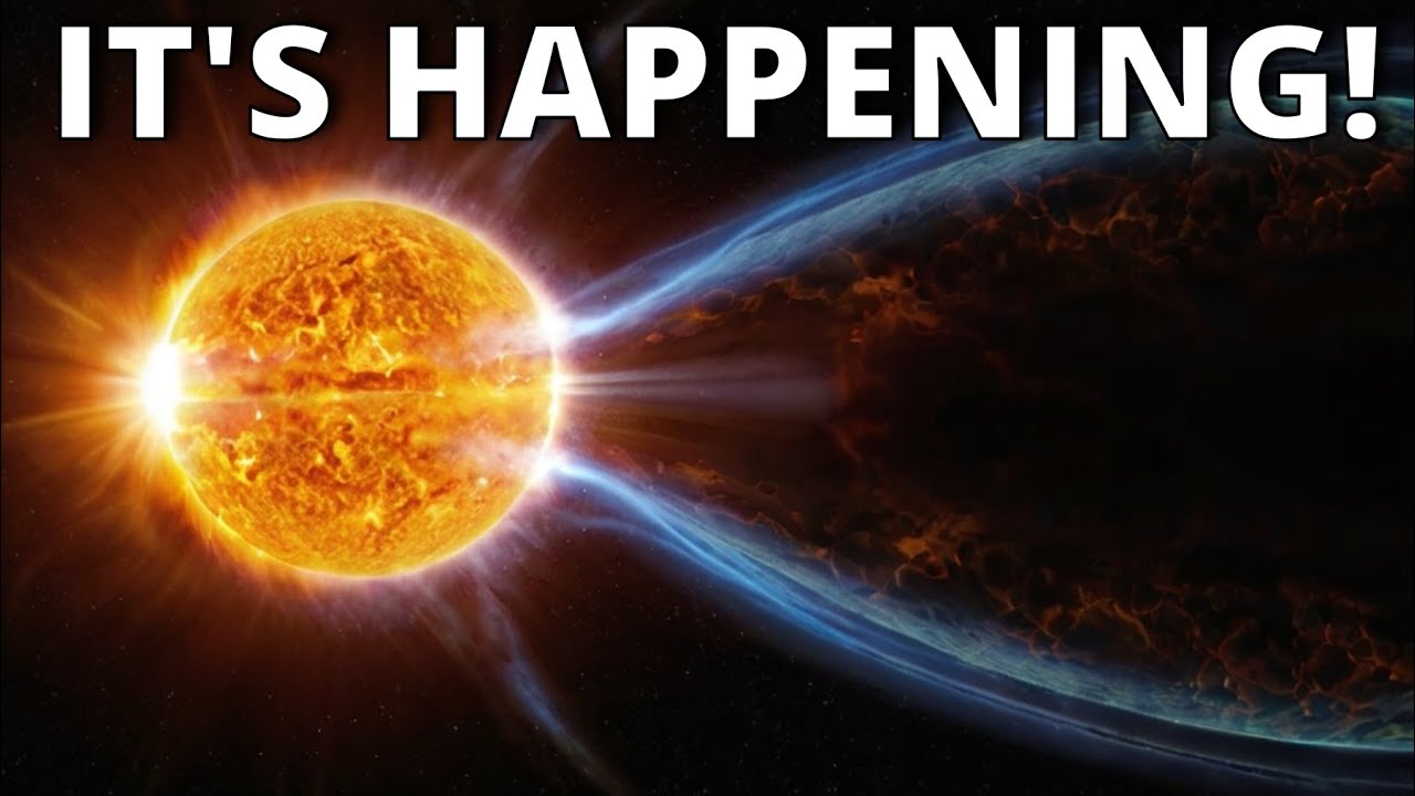 THE BEAST WOKE UP! SOLAR PROTON RAIN AND PLASMA