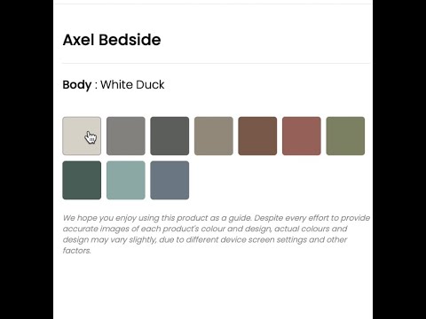 Studio Pip | Axel bedside configuration