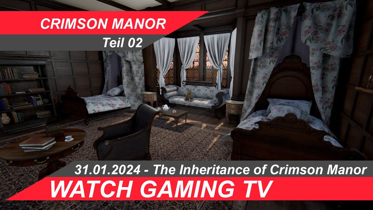The Inheritance of Crimson Manor Teil 2 des Rätselspiel #youtubestar #gameplay #gameplaywalkthrough