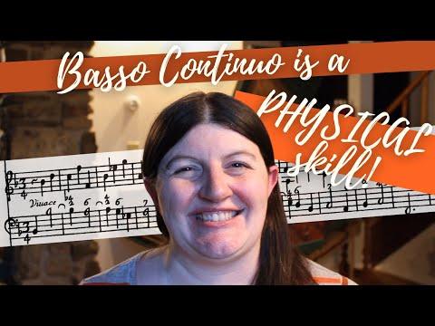 How to Play Basso Continuo: Learning Continuo as a Physical Skill