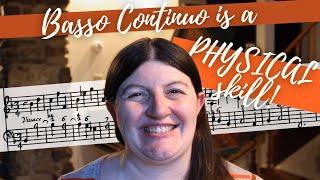 How to Play Basso Continuo: Learning Continuo as a Physical Skill