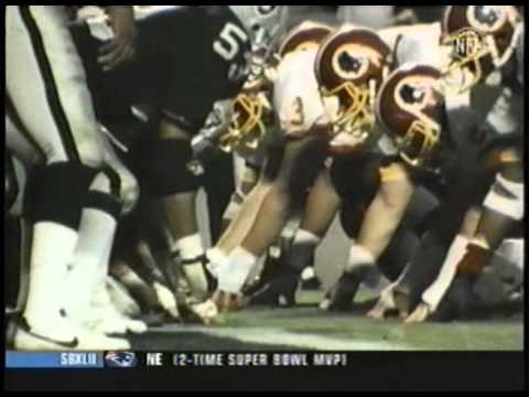 Super Bowl XVIII L.A. Raiders 38 Washington 9