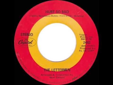 1969 HITS ARCHIVE: Hurt So Bad - Lettermen (stereo 45)