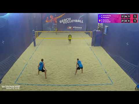 12:50 D.Kharchenko / M.Horobets  - M.Bedukha / V.Avramenko| Winners Beach Volleyball